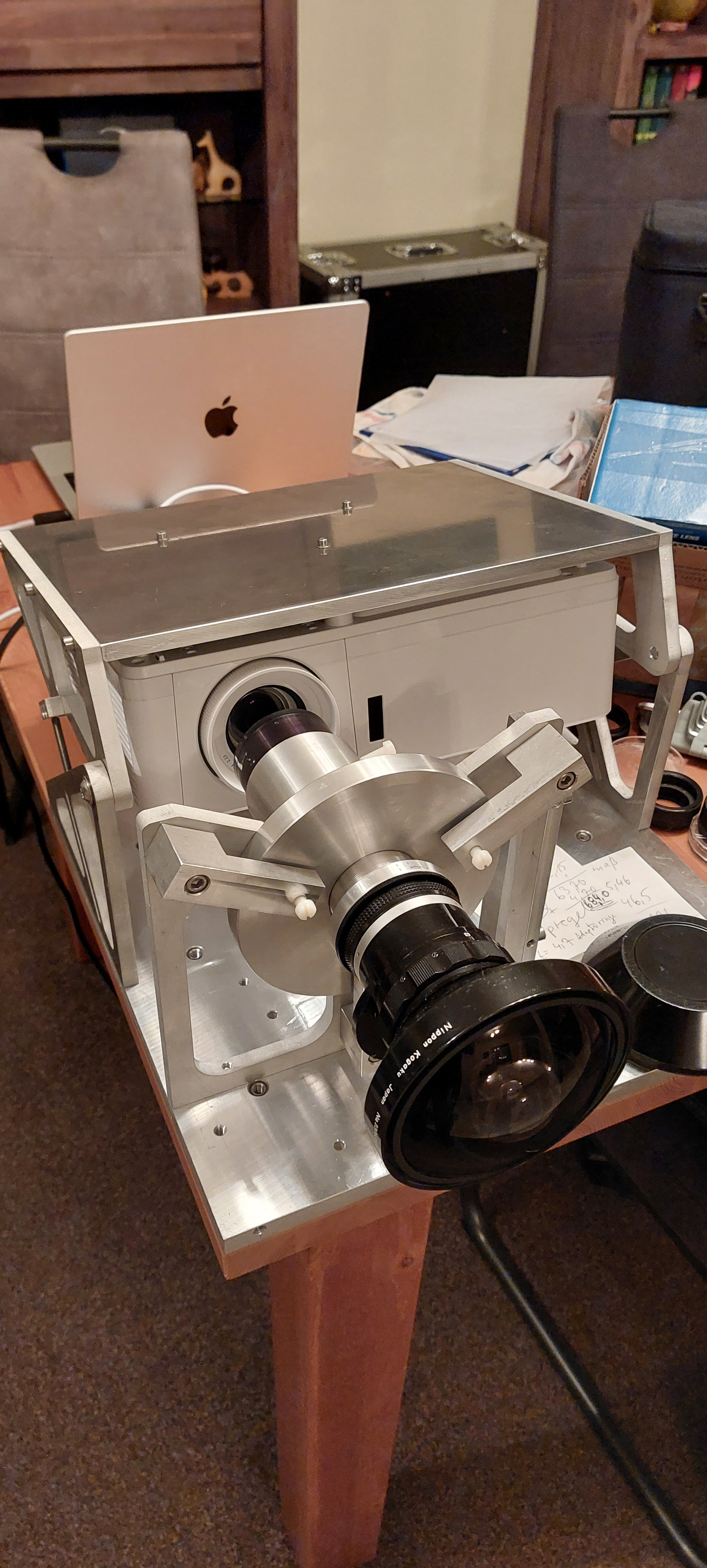 Projektionstechnik in der Entwicklungsphase