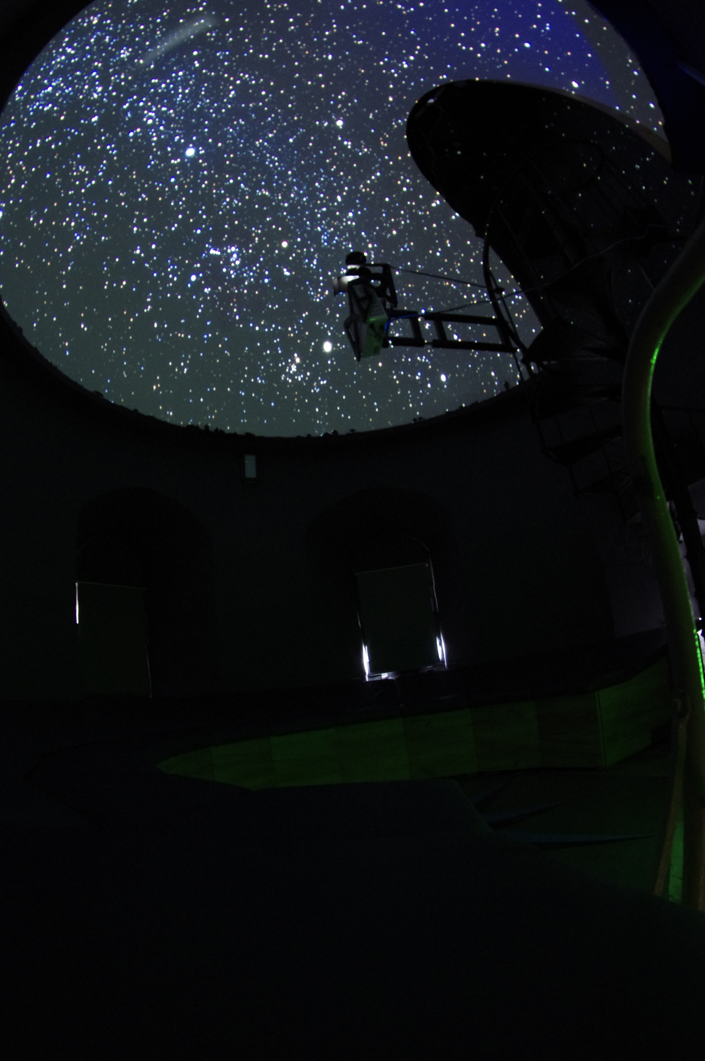 Planetarium Zerbst Projektion